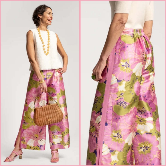 Frances Valentine Pants - Frances Valentine Palazzo Pant in African Daisy